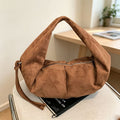 Layla crescent bag in caramel